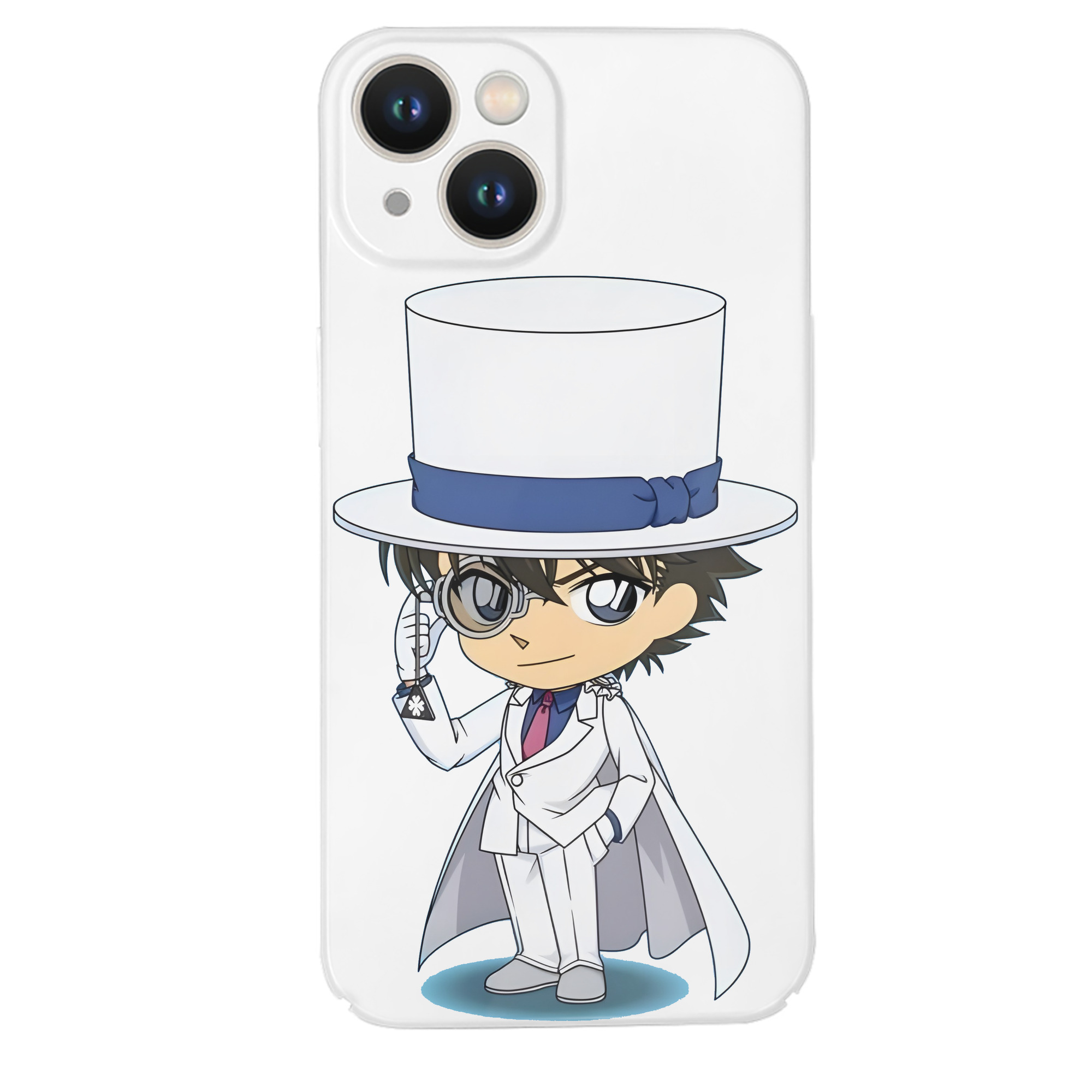 （画像用） 名探偵コナン くろば かいと Detective Conan Kuroba Kaito 【iPhone 14シリーズ対応】ハードケース